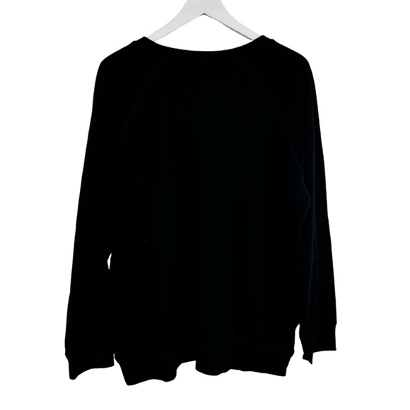 Torrid Harry Potter Deathly Hollows Sequin Graphic Raglan Sweatshirt Black 2X - Picture 6 of 7